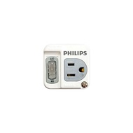 PHILIPS 飛利浦 CHP3010W/96 新安規 一開單孔電腦3pin壁插(白) 3孔延長線
