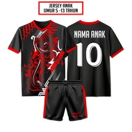 COD Custom Name and Number Children's Football Jersey Set Screen Printed Name + Number Custom Kids J