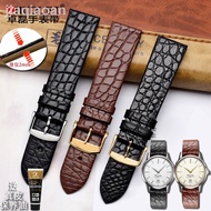 2024 Original new for♨۩┇ XIN-C时尚2 American crocodile leather watch strap ultra-thin genuine leather substitute Vacheron Constantin VC Longines Garland Garland Citizen men and women