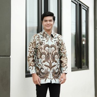Batik Semi Sutra Kemeja Batik Semi Sutra Silky Premium Belibaju store Kemeja Batik Pria Pakai Puring