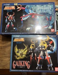 罕有懷舊絕版 一套兩盒(宇宙飛龍魔龍金剛超合金魂系列）Bandai超合金魂GX-05 第一代宇宙飛龍太空魔龍 Gaiking & Daikumaryu 魔龍金剛 + GX-27宇宙飛龍太空魔龍 Gai
