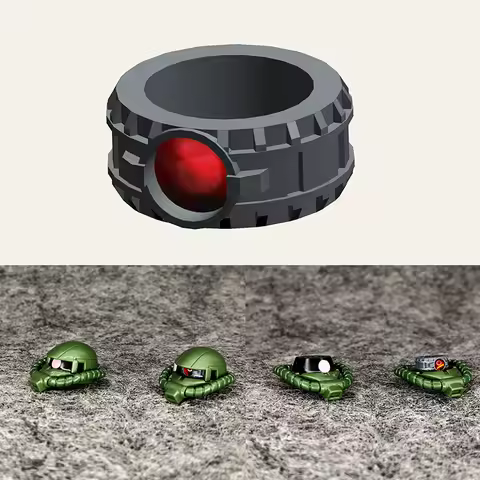 Science Fiction Anime Model Detail Revamp HG ORIGIN Series ZAKU One-eyed TX004