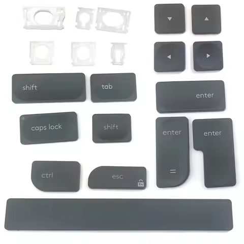 Replacement Brand New Keycap Key Cap Scissor Clip Hinge Button For Logitech Keycap MX YR0073 Graphit