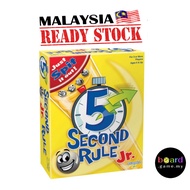 Ready Stock Original USA 5 Second Rule Junior Jr Card Board Game (English)