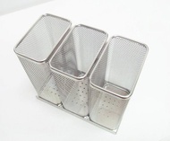 三併款　304不鏽鋼筷子籃 (中中中)　廚房置物架　瀝水架　收納架