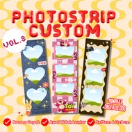 [VOL.3] MINI PHOTOSTRIP TRUST STUDIOO 3x9 & 5x15 PHOTOSTRIP CUSTOM MANY COOL AESTHETICDesign