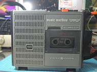 二手 早期 奇異 GENERAL ELECTRIC  3-5130A  手提 卡匣 卡帶 播放器 錄音機  ～～故障品