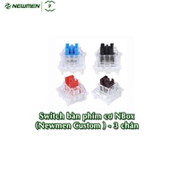 Switch Bàn Phím Cơ Nbox (Newmen Custom ) - 3 Chân - Hàng Chính Hãng