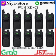 PAKET 10 UNIT WALKIE TALKIE HT WLN KD-C1 (TERKONEKSI)