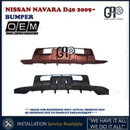 NISSAN NAVARA D40 FRONT BUMPER SKIRT WITH LICENSE PLATE