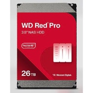 Western Digital 26TB WD Red Pro NAS 内蔵ハードドライブ HDD - 7200 RPM、SATA 6 Gb/s、CMR、512MBキャッシュ、3.5インチ - WD2