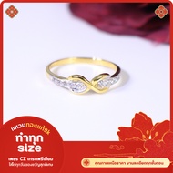 Infinity Ring CZ Diamond 9k Real Gold 37.5%
