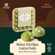 DESURE Biskut Teh Hijau Coklat Putih | Matcha White Choc Cookies (225g / 50pcs)