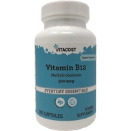 Vitacost Vitamin B-12 Methylcobalamin - 500 mcg - 300 Capsules