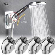 CEASI Showerhead Angle Adjuster, Universal Port Handheld Shower Angle Controller, 135 Degree 1/2-inc