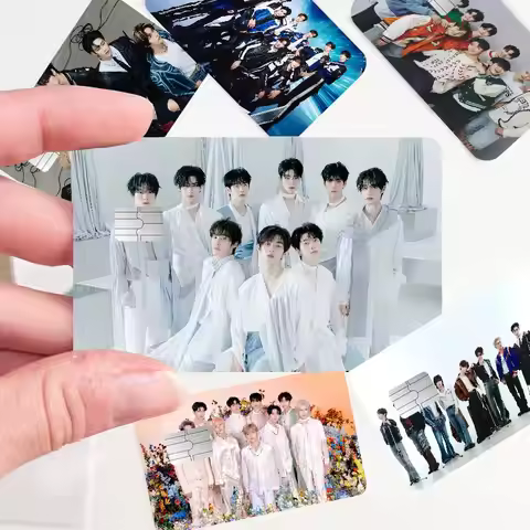 Kpop ZB1 ZEROBASEONE Anmie Sticker Film Skin Cover For Credit Card Debit Bank Card Front