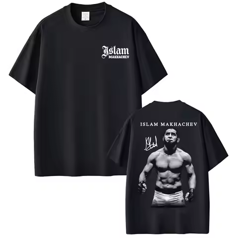 Limited Islam Makhachev Fan Gifts Tee Shirt Men Women Fashion Violence Aesthetic T Shirt Summer Tops