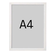 White Photo Frame A4  size Bingkai gambar saiz A4