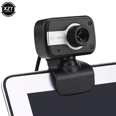 V3 USB HD Camera Driverless Computer Video Webcam Computer Webcam with Microphone Video Call Camera 