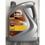 ENI I-SINT ITALY PROFESSIONAL 10W-40 ALL FUELS 4LITER ENJIN OIL SEMI