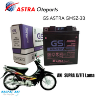 Aki Motor Honda Supra FIT / X lama GS ASTRA GM5 3B Aki Kering