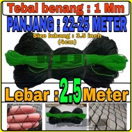 Chicken Netting (Length 20-25M X Width 2.5 Meters) Chicken Fencing Netting Nylon Barrier Netting Fen