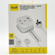 Budi 1位AC 3位QC PD 快速充電拖板 AC307UW