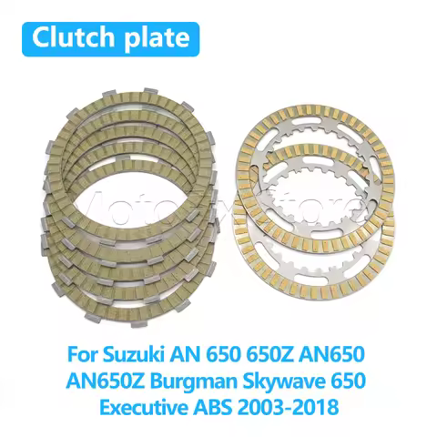 For Suzuki AN650 AN650Z AN 650 650Z Burgman Skywave 650 Executive ABS 2003-2018 Motorcycle Clutch Pl
