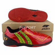 รองเท้ากีฬา รองเท้าฟุตซอล PAN PF-14P5 IMPULSE GRAFFITI ELVALOY แดงดำ