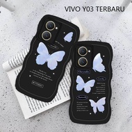 [BG06] New VIVO Y03 Type Wave Softcase - Handphone Case - Handphone Protector - Handphone Case