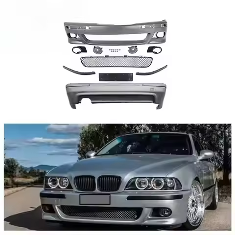 E39 M5 Style Front Rear Bumper Upgrade Full Body Kit For E39 1996-2003 Hot Selling