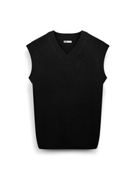 AIIZ (เอ ทู แซด) - AIIZ เสื้อกั๊กผู้ชายทอริบ ทรงหลวม AIIZ Mens Ribbed Oversize Vest