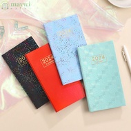 MAYWI Diary Weekly Planner, A6 Pocket 2024 Agenda Book, Mini with Calendar Dazzling Colorful Notebooks School Office