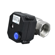 DN15 DN20 DN25 DN32 Motorized Ball Valve With Manual Switch DC12v DC24v DC9-36 Stainless Steel Water