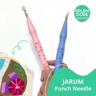 Punch needle plastic adjustable tool Embroidery needle pen punch DIY