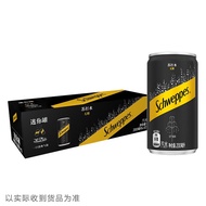 可口可乐（Coca-Cola） 怡泉Schweppes无糖零卡苏打水汽水饮料整箱装 可口可乐出品 200ml*12罐