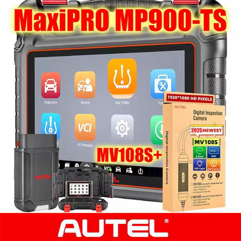 Autel MaxiPRO MP900-TS Scanner,8in MP900TS up of MaxiSYS MS906 PRO MS906TS MP900-BT MK900-TS,Top TPM
