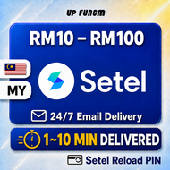 Setel E-Voucher Realod PIN Malaysia Fuel  Voucher MY RM10 - RM100 ⚡1-10-MIN Email Delivery ⚡UP FUNGM