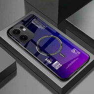 HP New Oppo Reno 13F Glass Softcase 2025 - Casing New Oppo Reno 13Fhp - K126