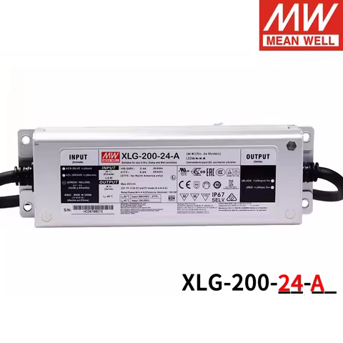 MEAN WELL power XLG-200 XLG-200-12-A XLG-200-24-A XLG-200-H-A XLG-200-L-A XLG-200-H-AB XLG-200-L-AB 