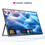HOLAKAY HMax 22 Computer Display 22inch Monitor 2K 1440P 100% sRGB IPS Screen w/ Stand For Laptop PC