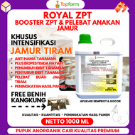 Pupuk Topfarm / Pupuk Zpt Untuk Jamur Tiram / Pupuk Jamur Tiram / Pupuk Hormon Penyubur Tanaman / Pu