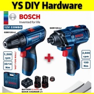BOSCH Combo Kit 12V GSR 120LI + GDR 120LI