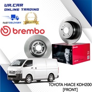 BREMBO TOYOTA DISC BRAKE ROTOR & BRAKE PAD HIACE KDH200 FRONT (DEPAN) 100% ORIGINAL IMPORTED