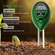 Alat Ukur Tanah 3 Way In 1 Soil Meter Moist Sunlight Ph Moisture