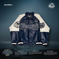 produk baru PREFACE CHAPTER 7 :"GENESIS Varsity Leather Jacket"