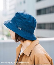 Snow Peak Indigo C/N Hat 25ss雪峰日系戶外硫化染靛藍染休閒遮陽漁夫帽