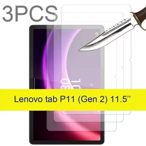 3PCS for Lenovo Tab P11 Gen 2 11.5" P11 2nd Gen 2022 TB350FU TB350XC Tempered Glass screen protector