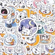 HP 100PCS Cute Stickers Ilay-Funny Character Ilay The Full Job Bear Sticker Pack Aesthetic Stickers 