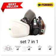 Original 3M 6200 respirator gas mask 3M 6200 chemical gas anti-dust mask set 7 in 1 catrdge 6003